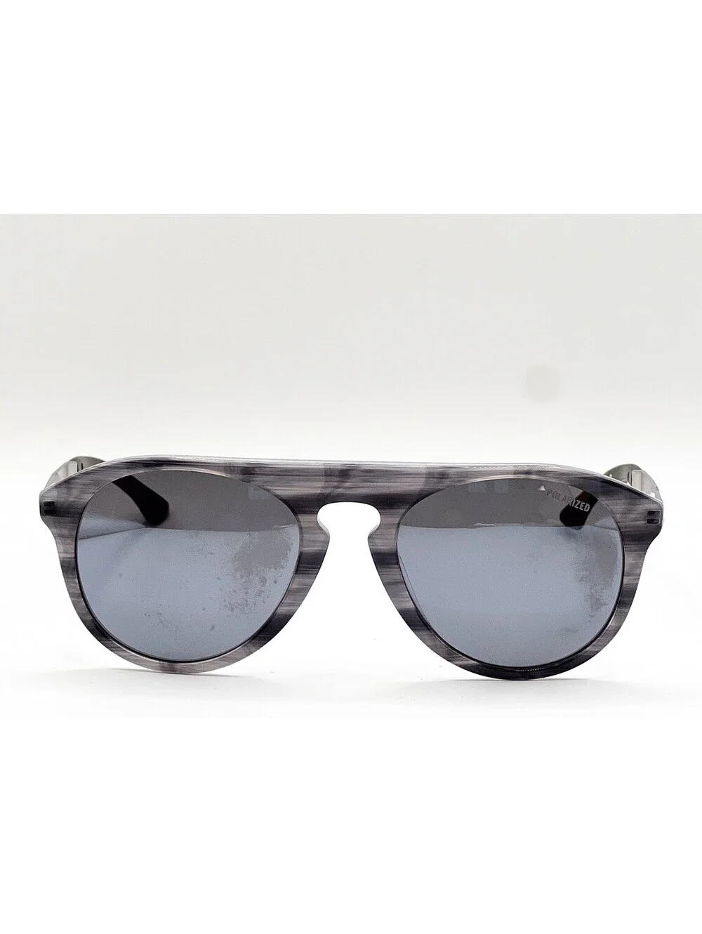 Champion Cuadjust C02 Grey Horn Gunmetal Full Rim Authentic Sunglasses 54-20-145